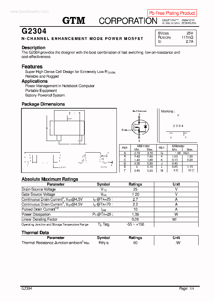 G2304_885638.PDF Datasheet