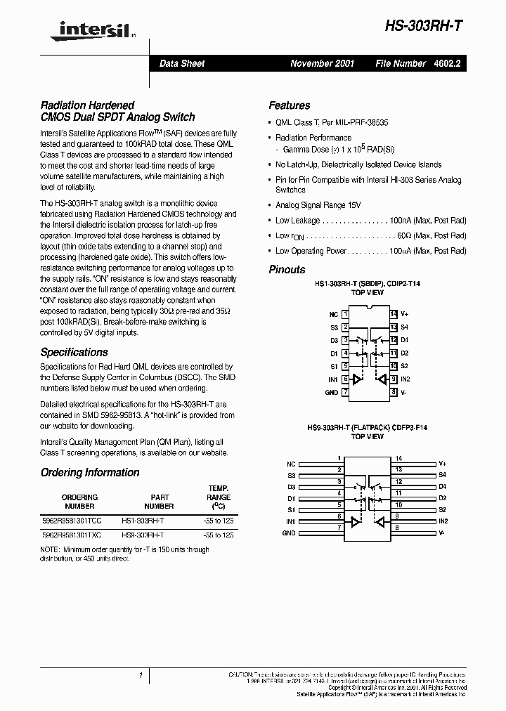HS-303RH-T01_1163641.PDF Datasheet