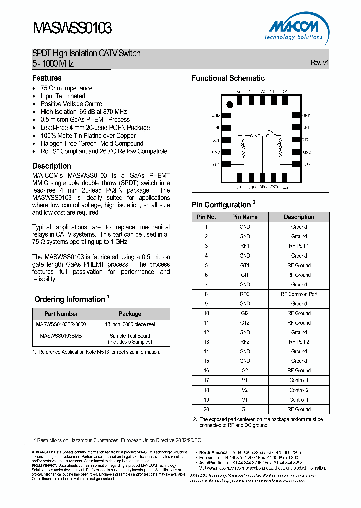 MASWSS0103TR-3000_1164222.PDF Datasheet