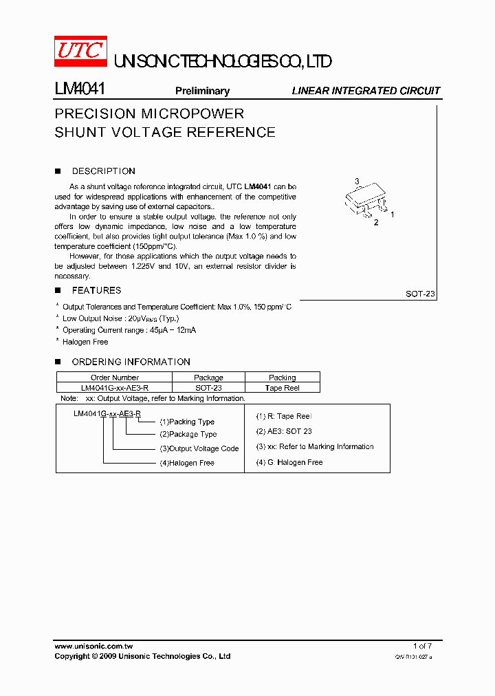 LM4041G-XX-AE3-R_1165313.PDF Datasheet
