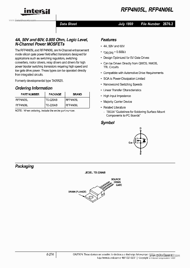 P4N05L_885887.PDF Datasheet