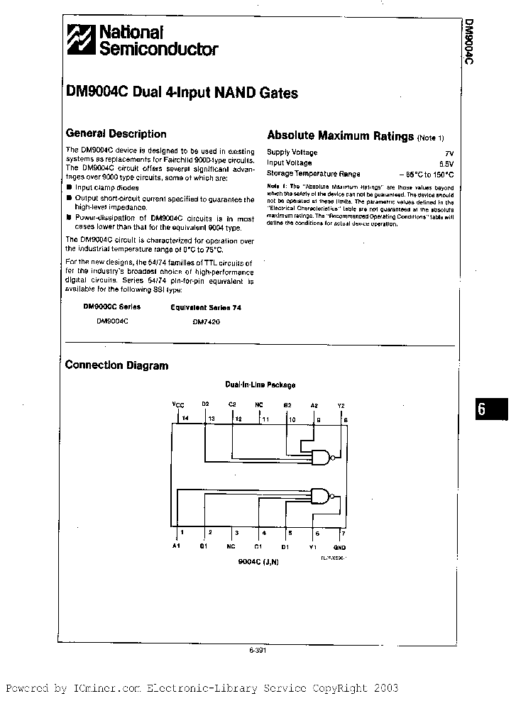 DM9004CJA_722668.PDF Datasheet