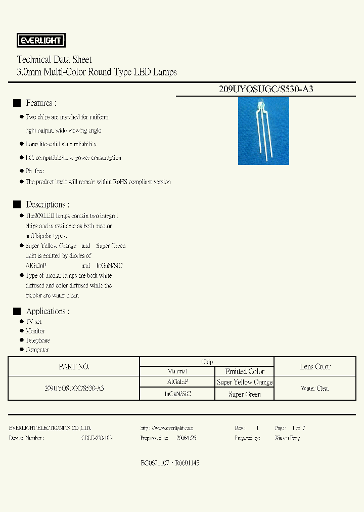 209UYOSUGC-S530-A3_1173758.PDF Datasheet