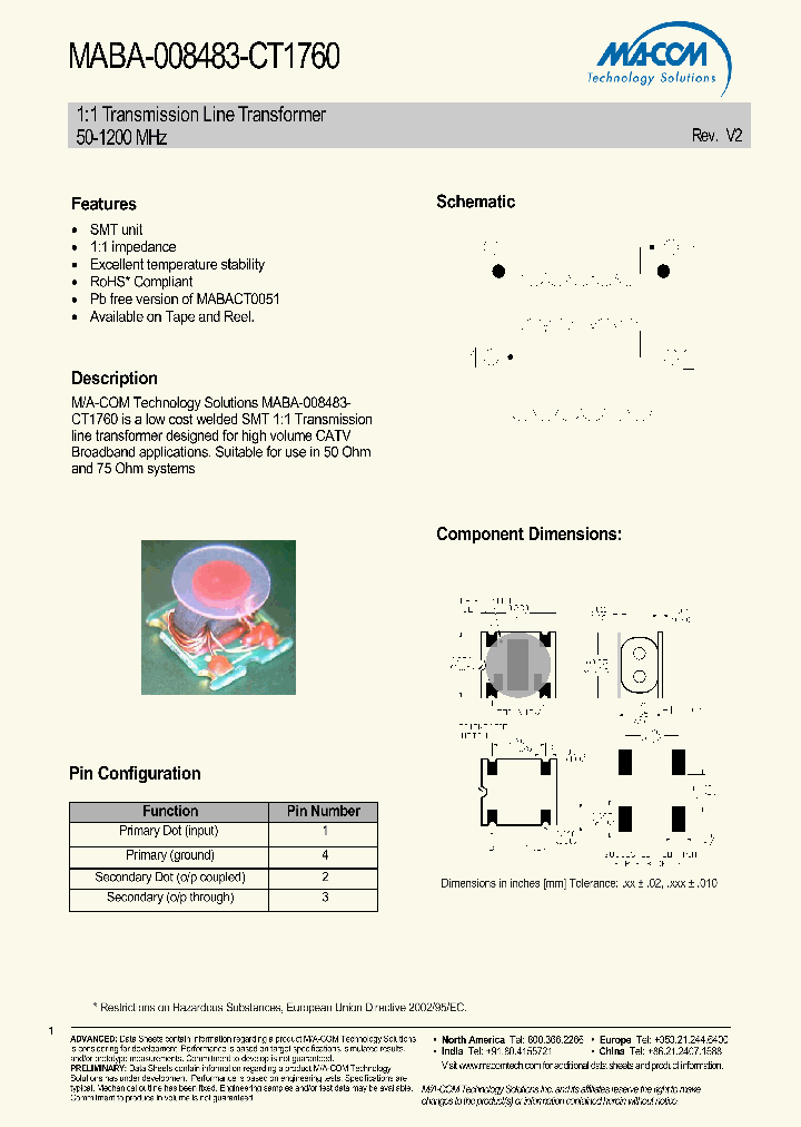 MABA-008483-CT17TB_1173467.PDF Datasheet