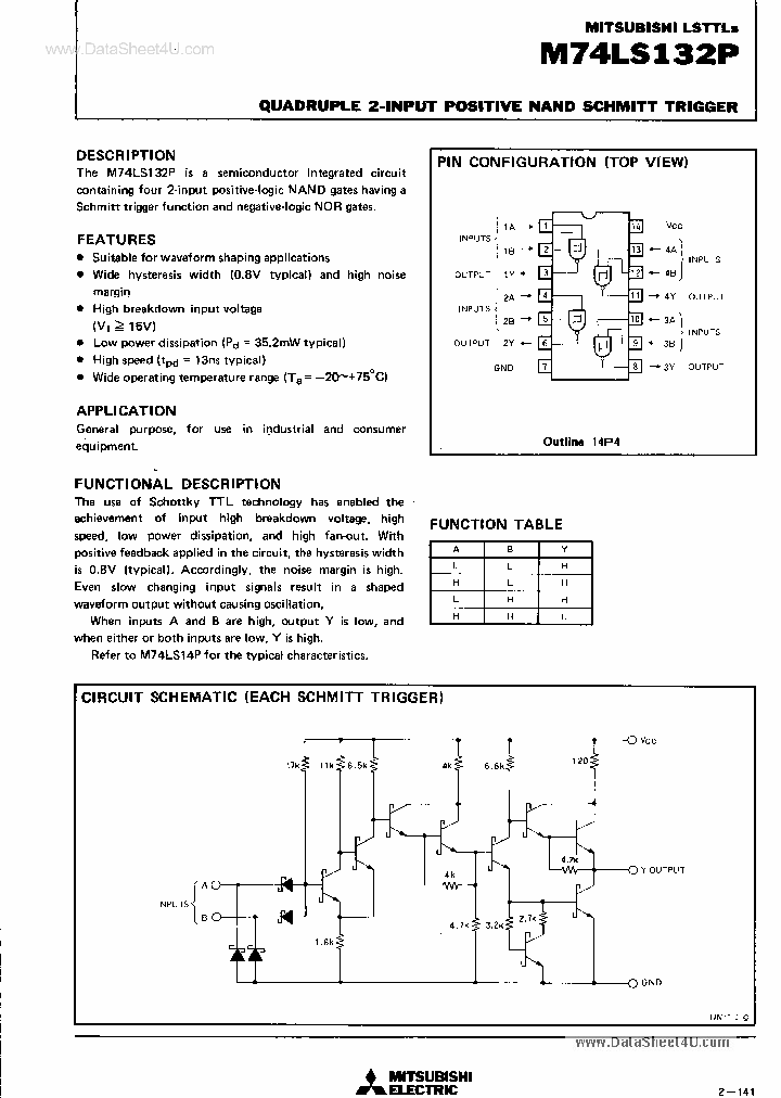 M74LS132P_894707.PDF Datasheet