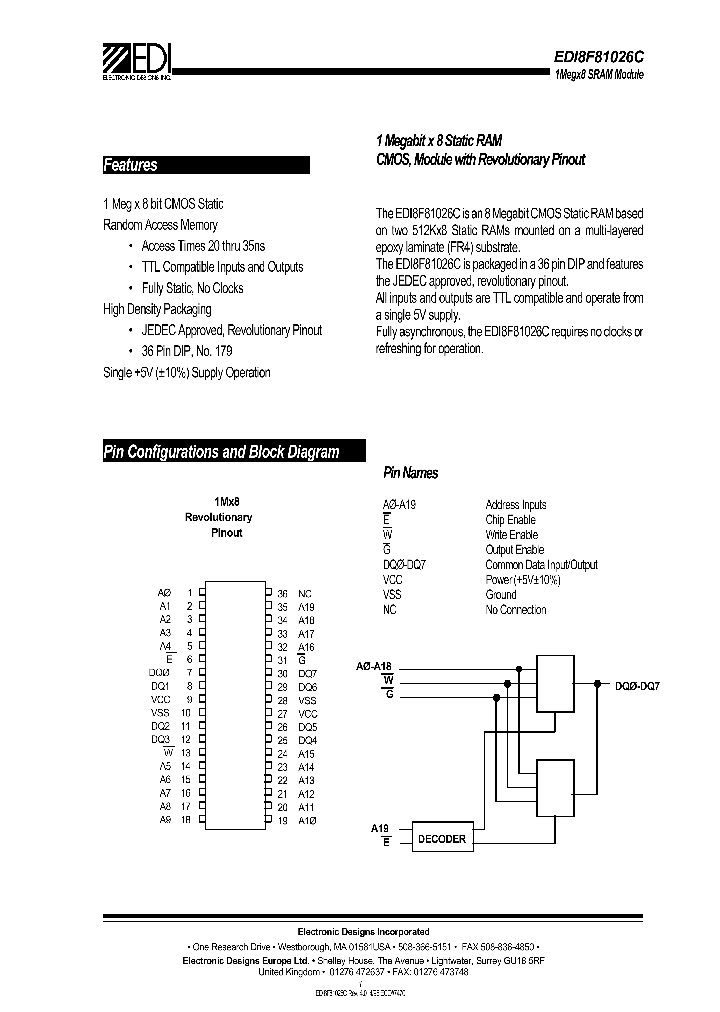 EDI8F81026C_726179.PDF Datasheet