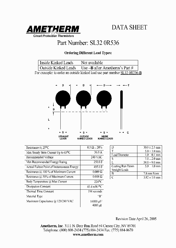 SL320R536_1181225.PDF Datasheet