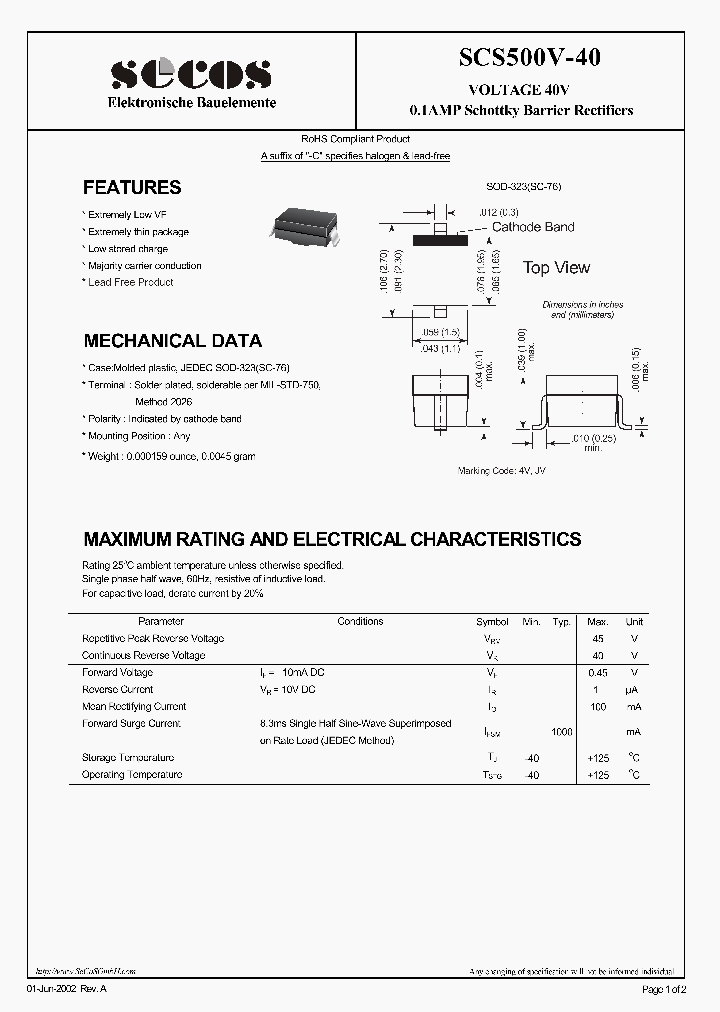 SCS500V-40_1182151.PDF Datasheet