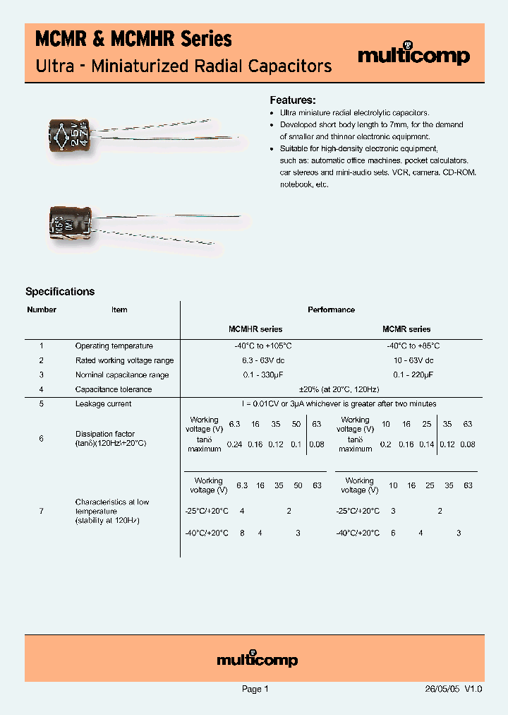 MHR50V226M63X7_1182956.PDF Datasheet