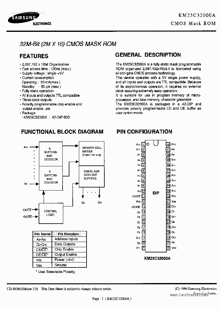 KM23C32000A_891799.PDF Datasheet