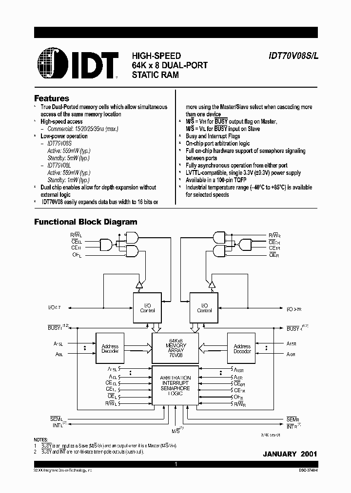 IDT70V08SL_1182299.PDF Datasheet