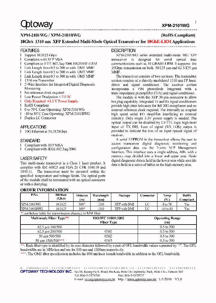 XPM-2101WG10_1188847.PDF Datasheet