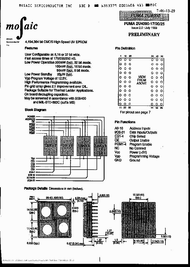 PUMA2U4000-25_731074.PDF Datasheet