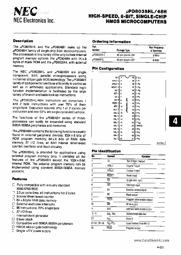 UPD8035HL_916693.PDF Datasheet