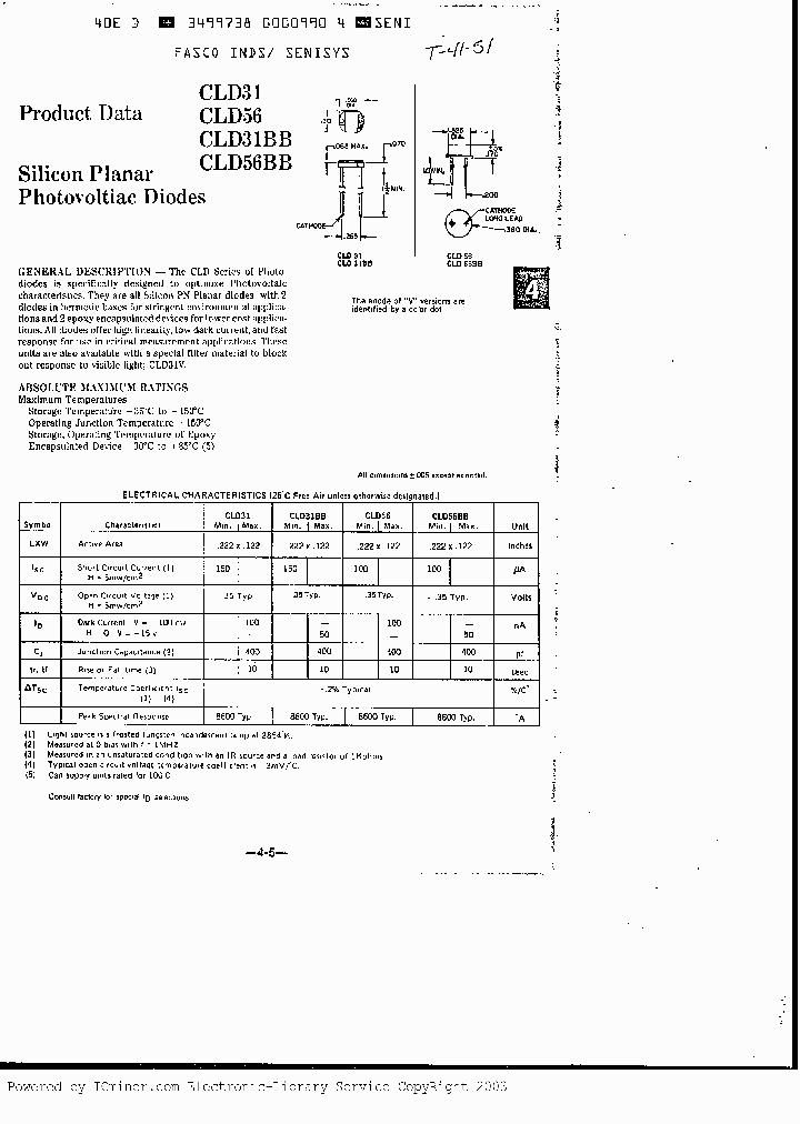 CLD31V_732303.PDF Datasheet