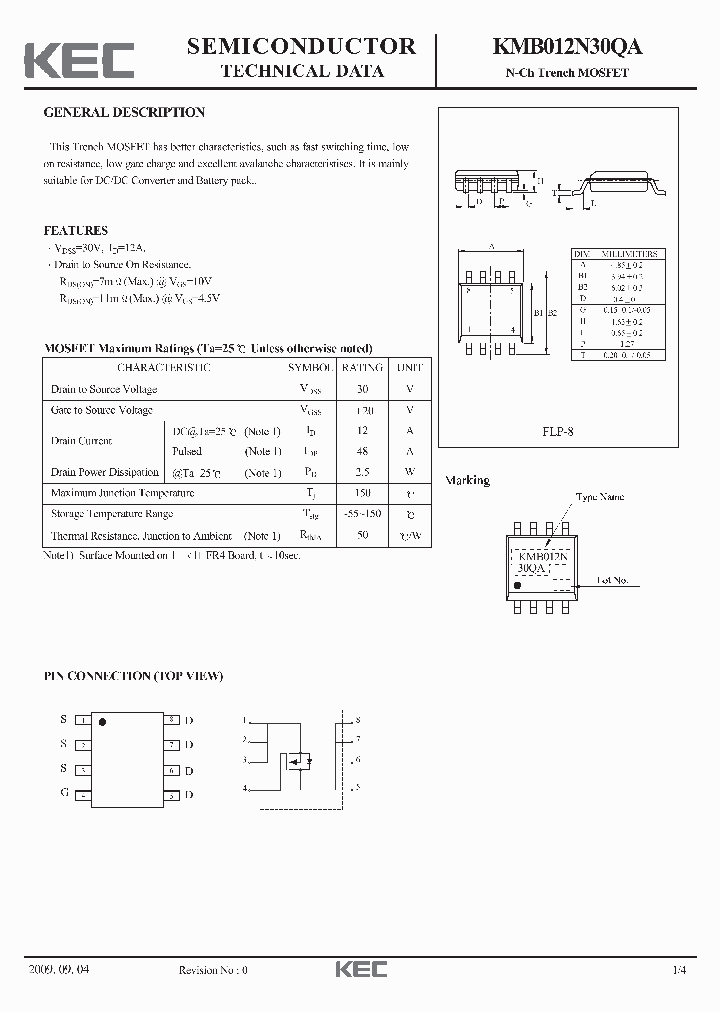 KMB012N30QA_1201235.PDF Datasheet