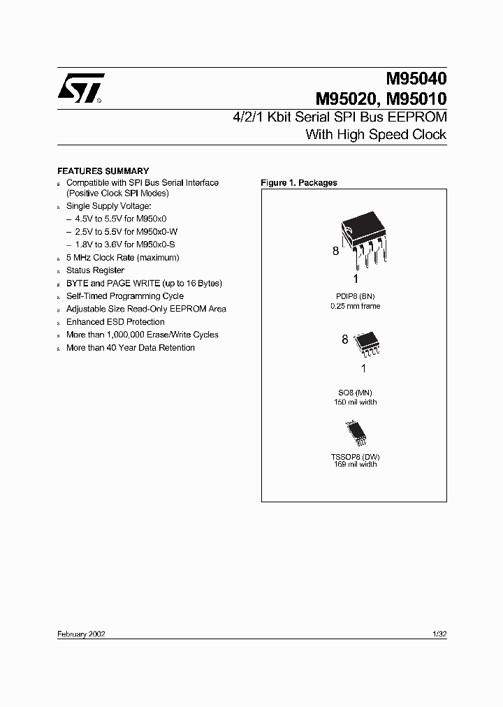 M95040-W4_1229599.PDF Datasheet