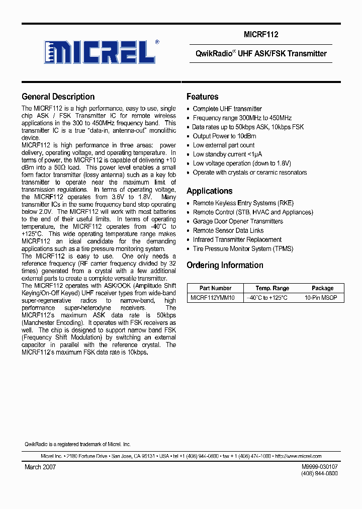 MICRF112YMM10_1202510.PDF Datasheet
