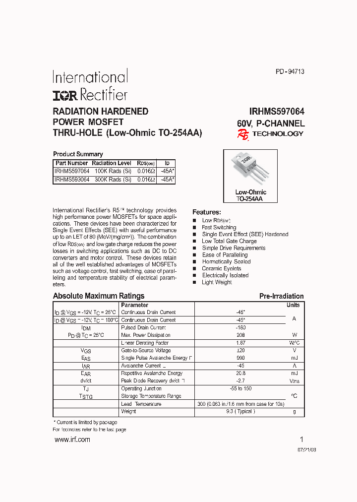 IRHMS597064_1230729.PDF Datasheet