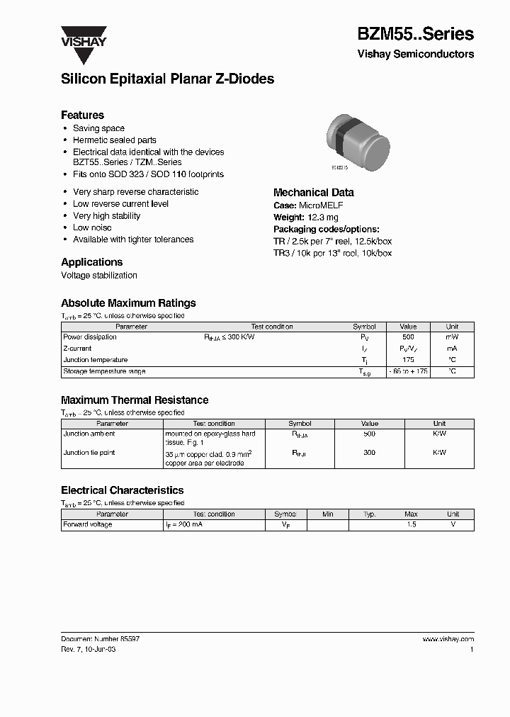BZM55SERIES_1232715.PDF Datasheet