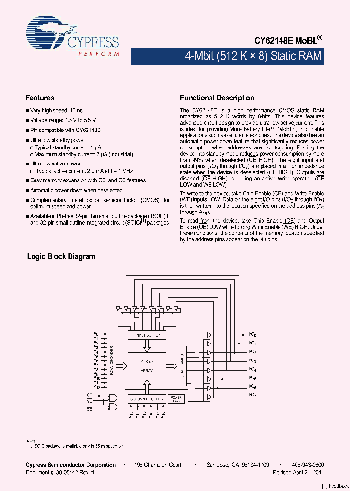 CY62148ELL-55SXA_1208357.PDF Datasheet