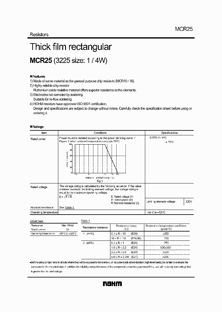 MCR25_1230742.PDF Datasheet