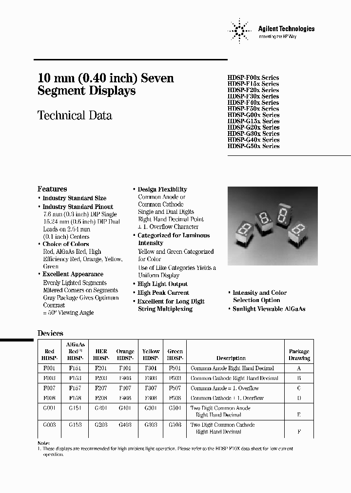 HDSP-201_736203.PDF Datasheet