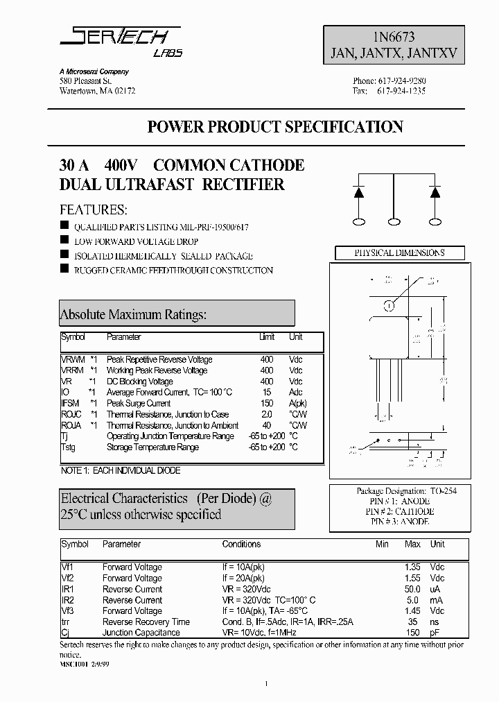 1N6673_1235188.PDF Datasheet