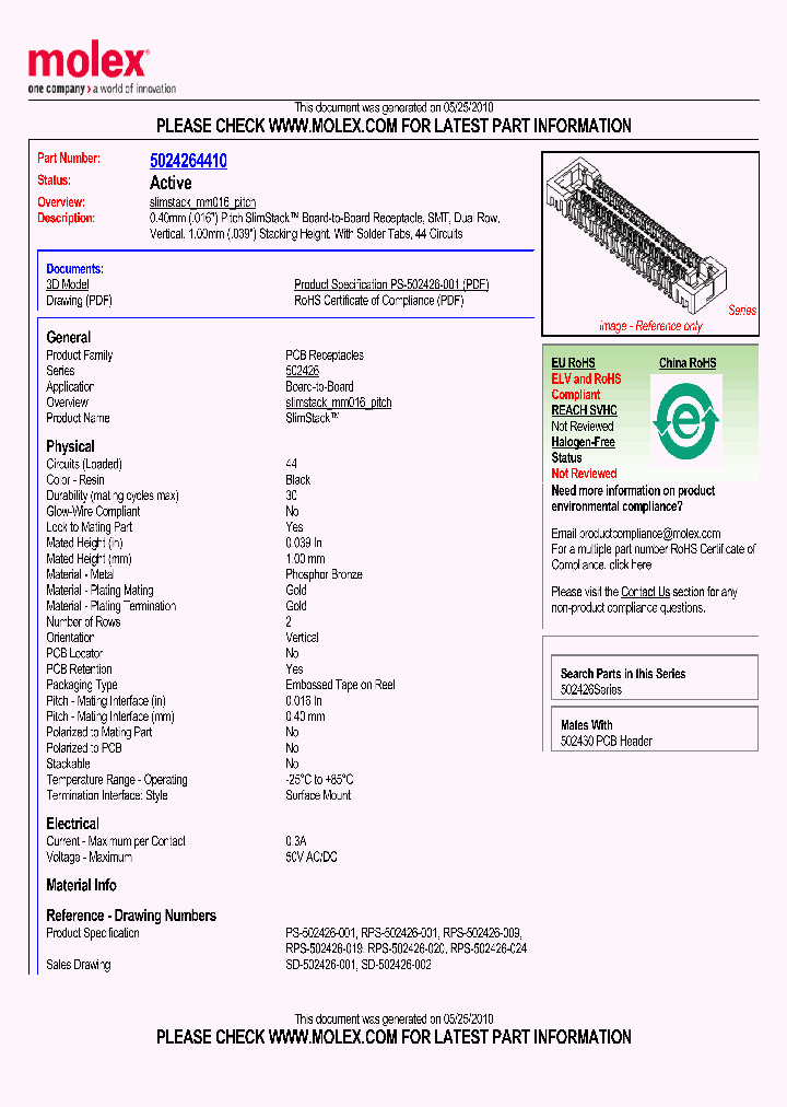 502426-4410_1210499.PDF Datasheet