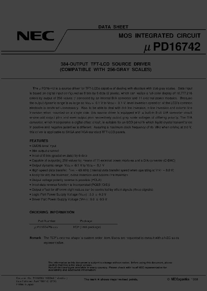 UPD16742N-XXX_736469.PDF Datasheet