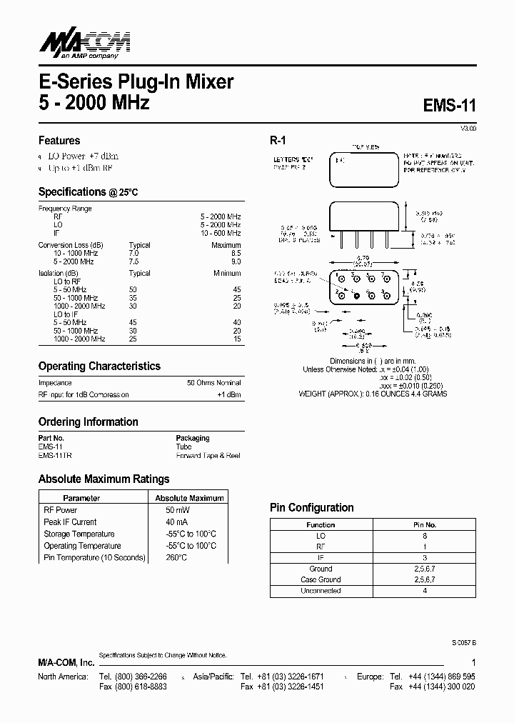 EMS-11_737246.PDF Datasheet