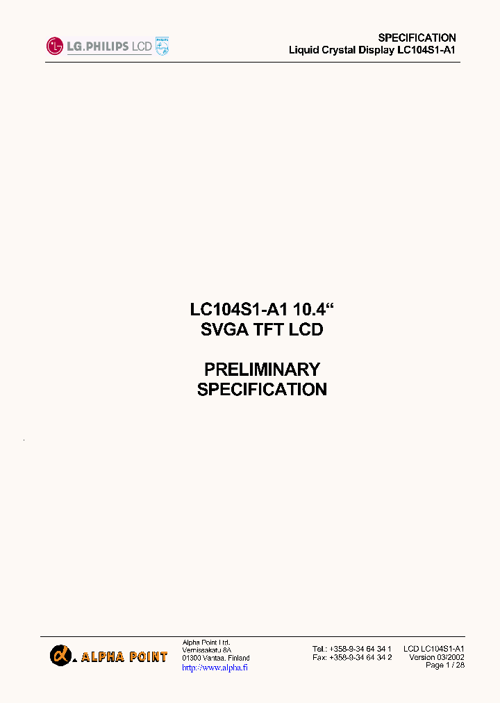 LC104S1-A1_1211198.PDF Datasheet