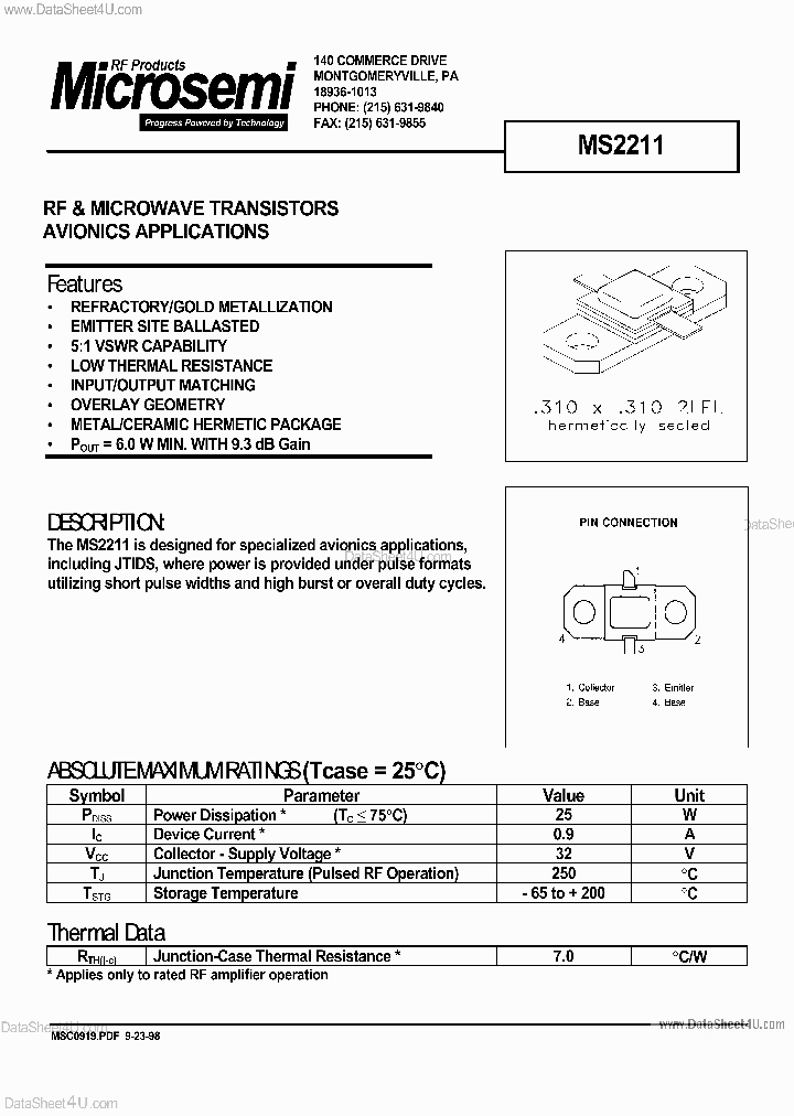 MS2211_916481.PDF Datasheet