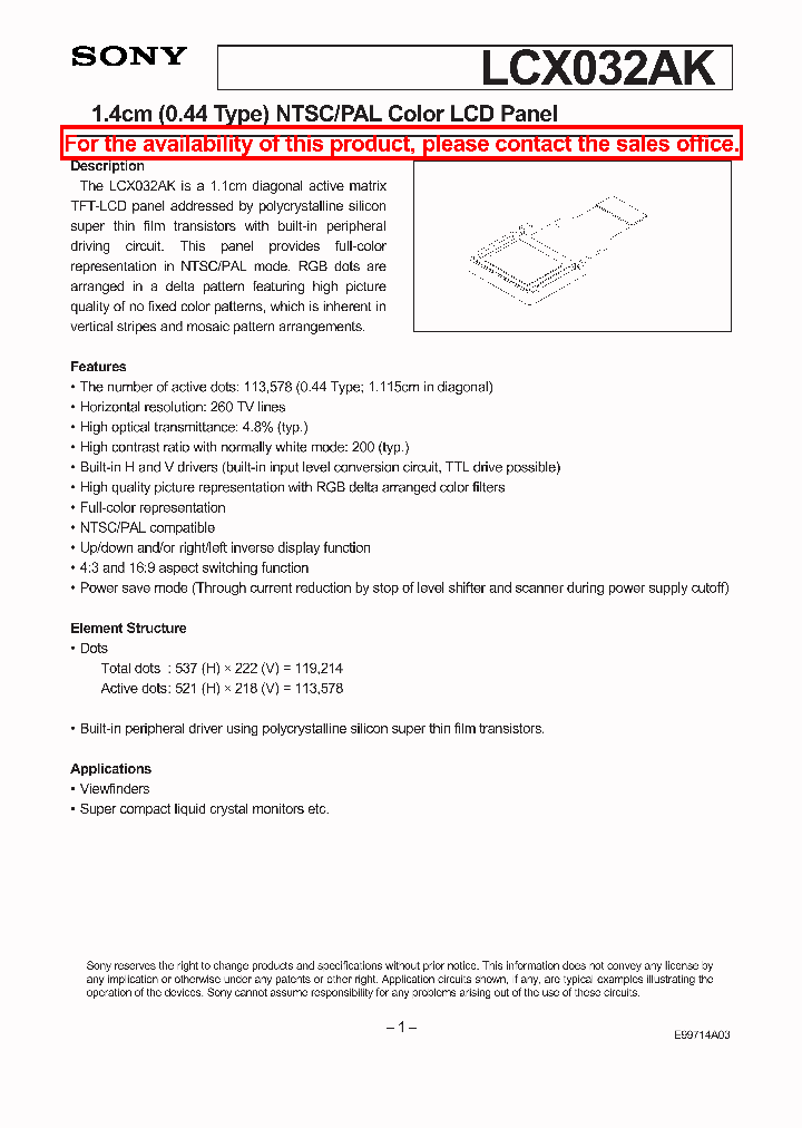 LCX032AK_1239073.PDF Datasheet