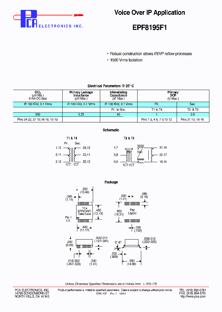EPF8195F1_1219561.PDF Datasheet