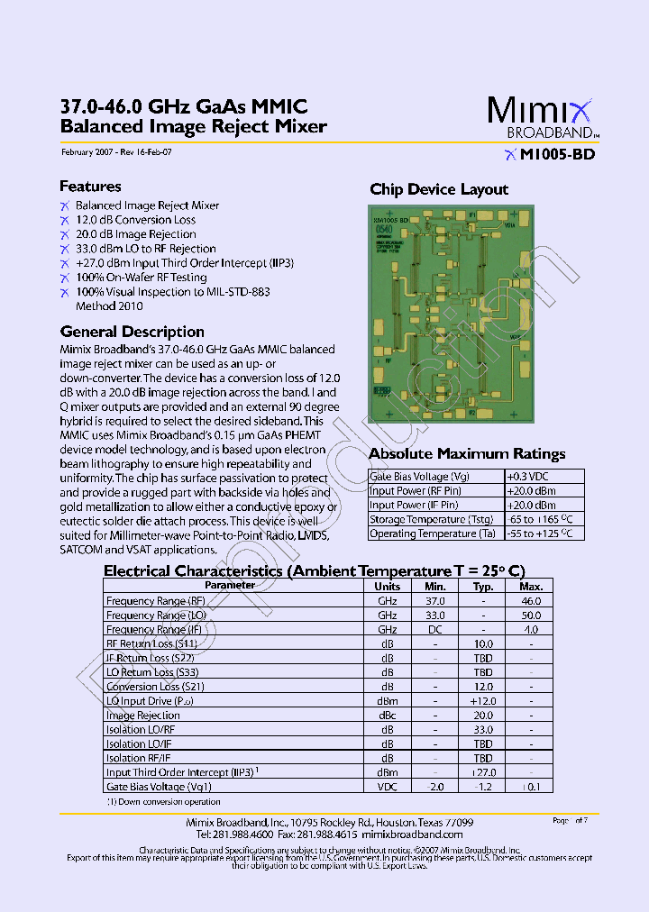 XM1005-BD-EV1_739419.PDF Datasheet