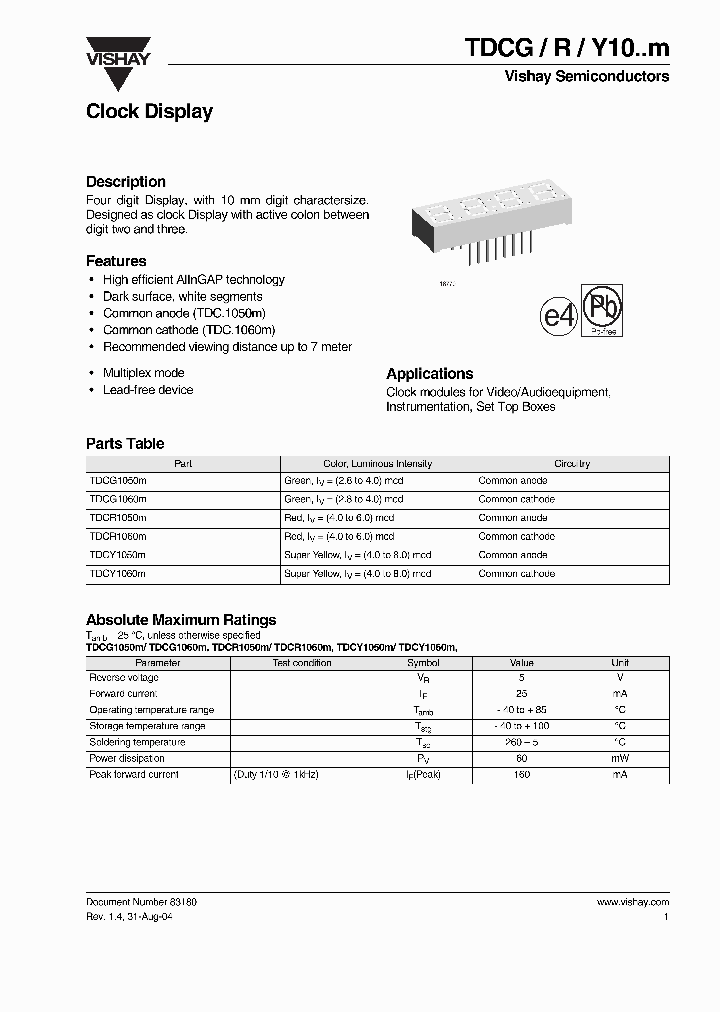 TDCG_739249.PDF Datasheet