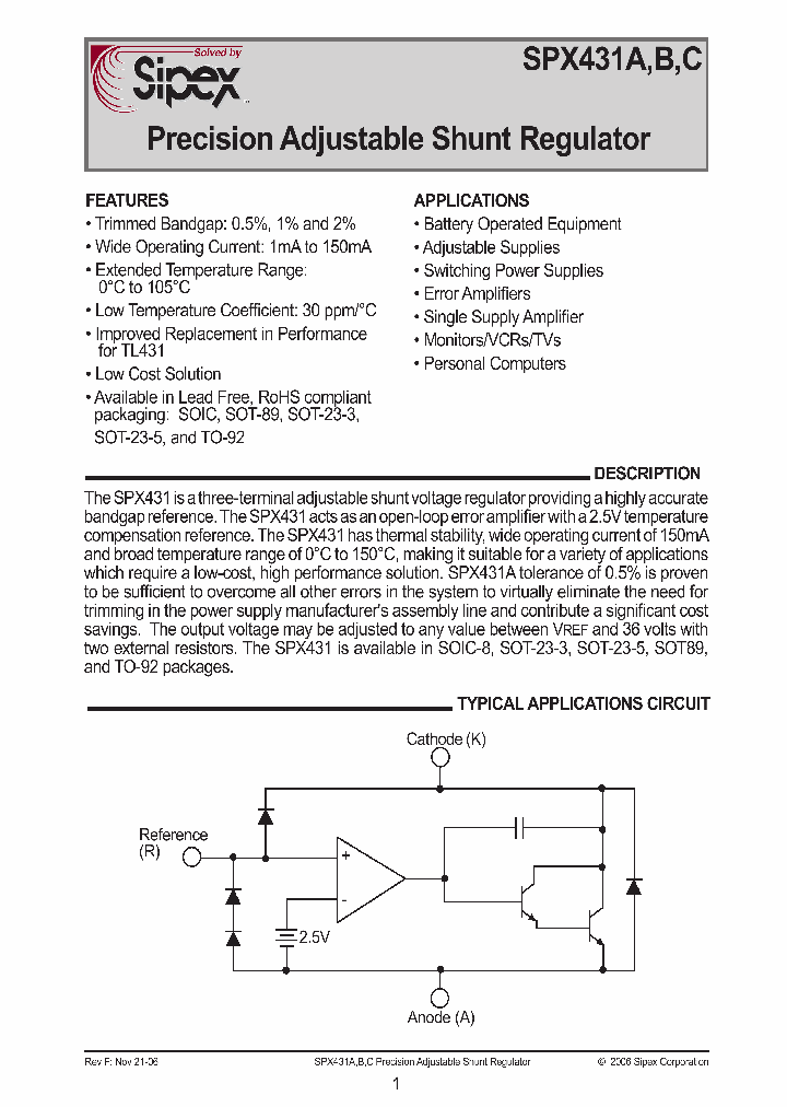 SPX431AM1TR_1222545.PDF Datasheet