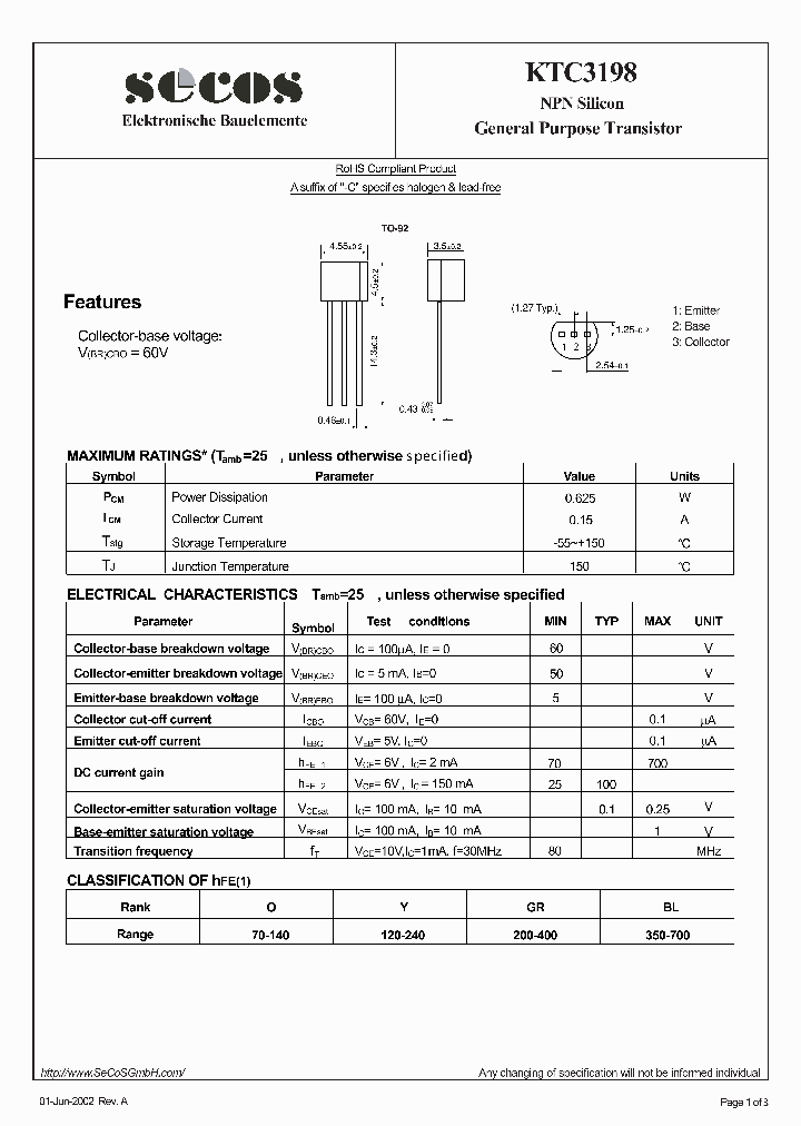 KTC3198_1223647.PDF Datasheet