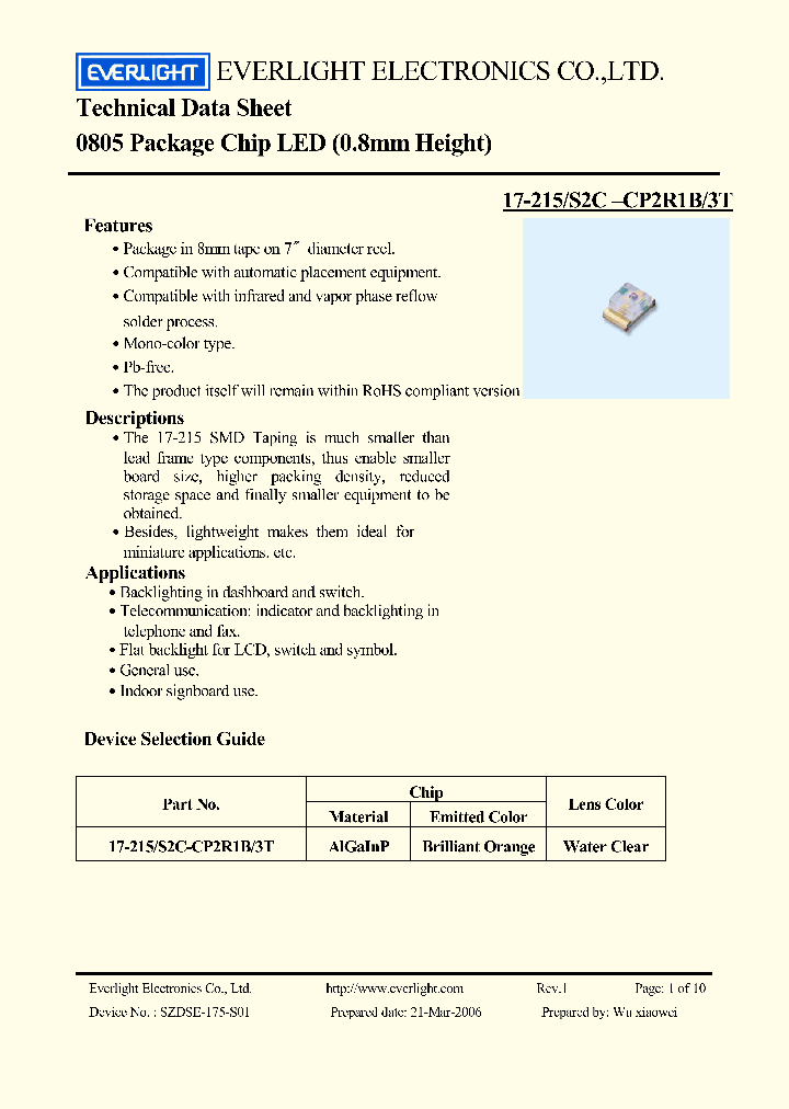 17-215-S2C-CP2R1B-3T_1222400.PDF Datasheet
