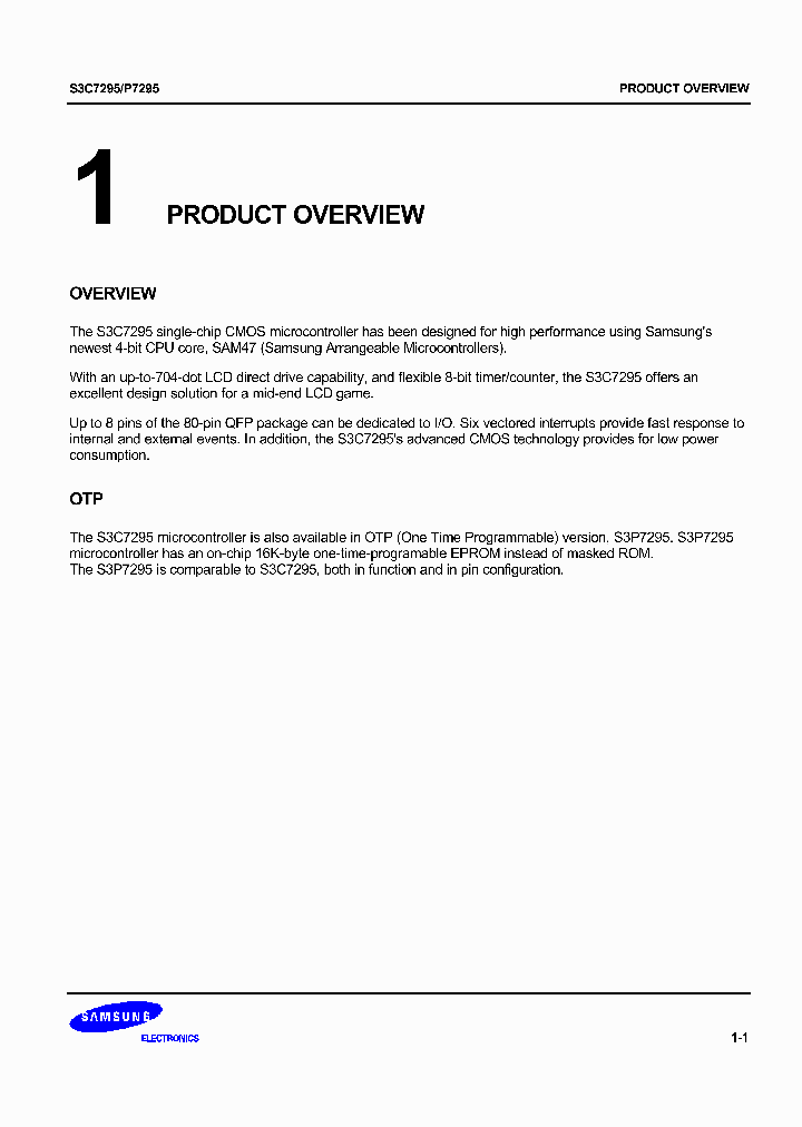 S3C7295_741868.PDF Datasheet