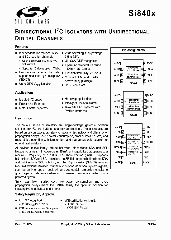 SI8400AB-A-IS_743330.PDF Datasheet