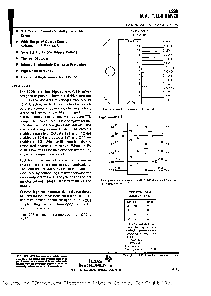 TLP298KV_744118.PDF Datasheet