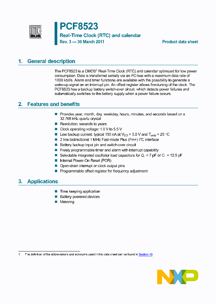 PCF8523T-1_1232582.PDF Datasheet