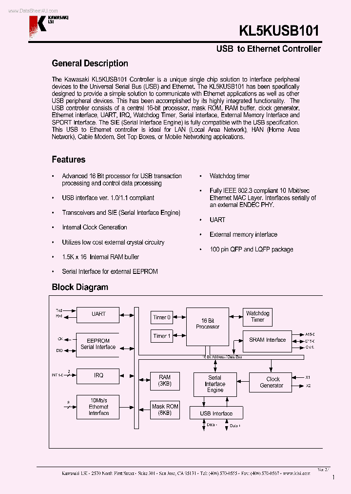 KL5KUSB101_919514.PDF Datasheet