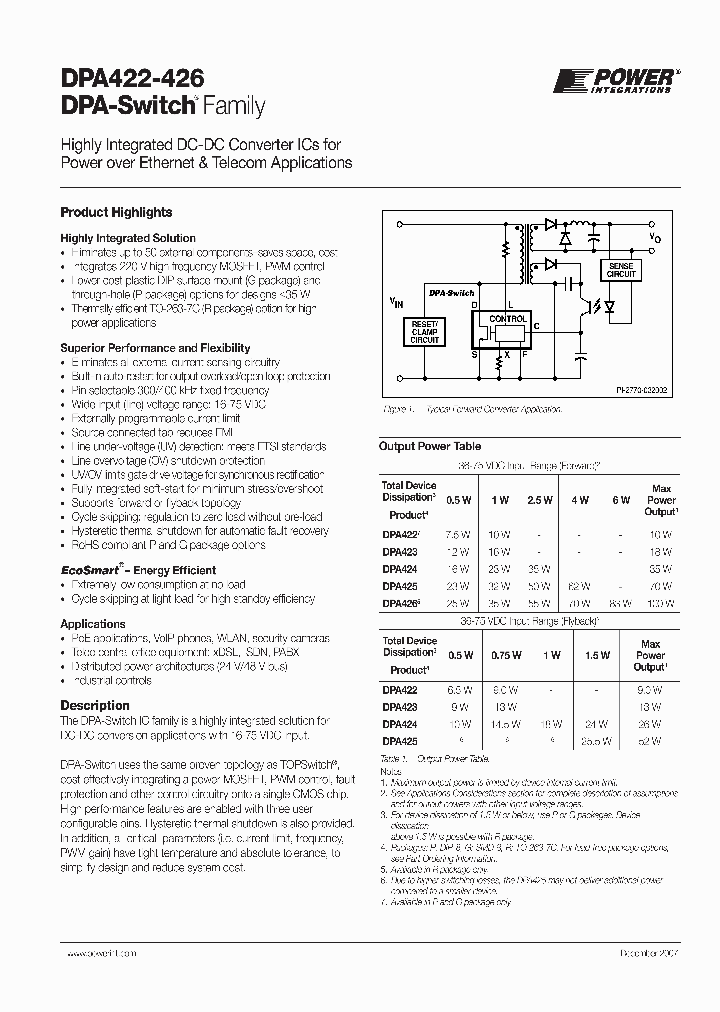 DPA422PN_744823.PDF Datasheet