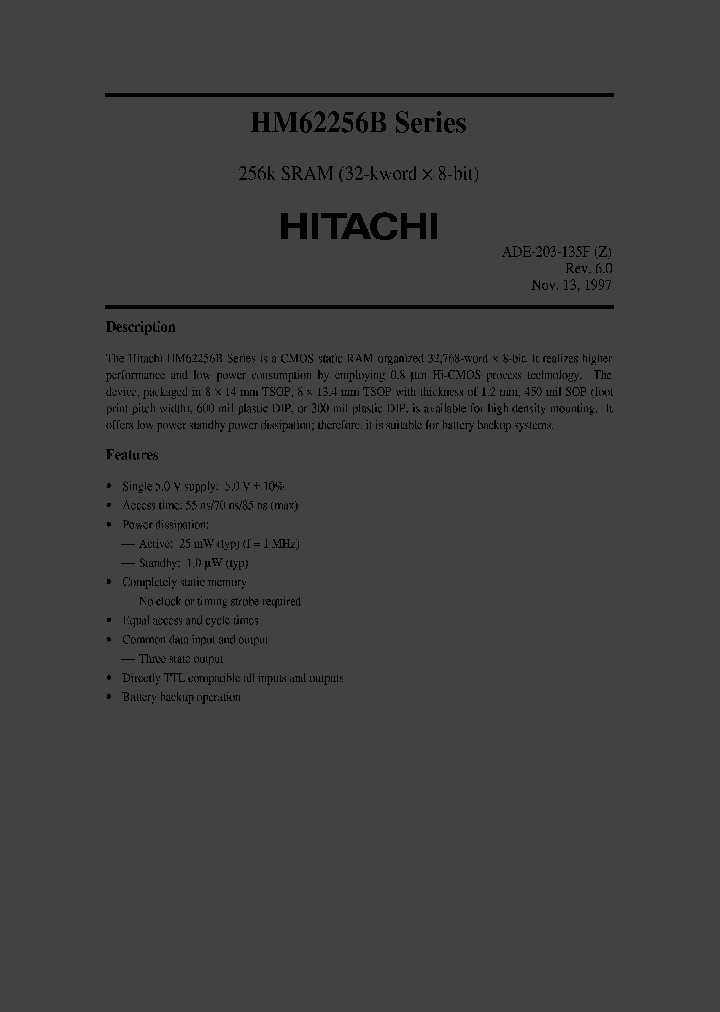 HM62256PI15_744884.PDF Datasheet