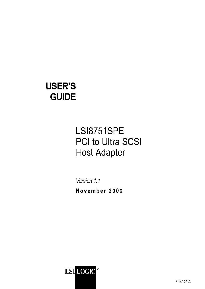 LSI8751SPE_744887.PDF Datasheet