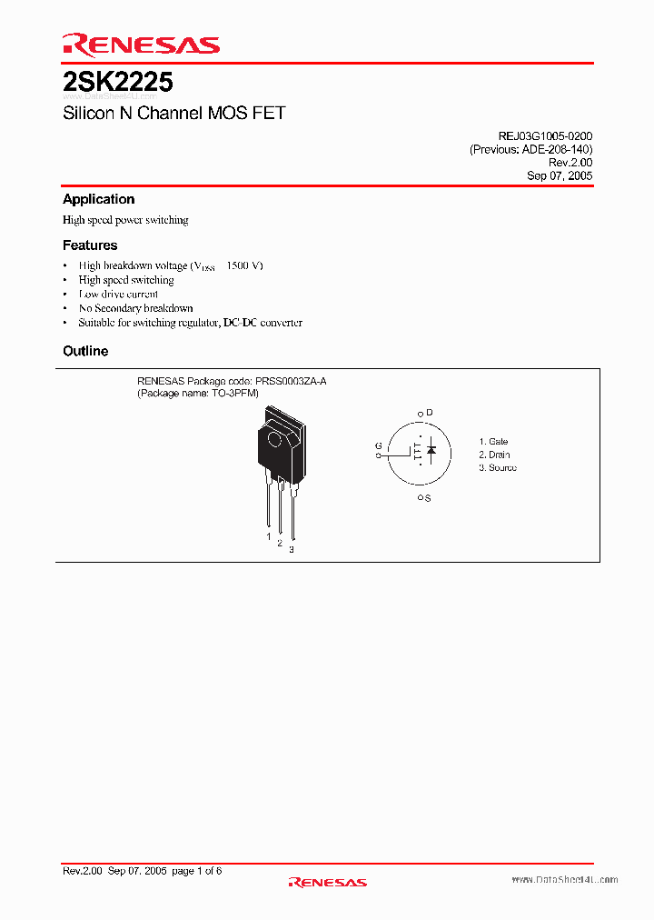 2SK2225_915373.PDF Datasheet