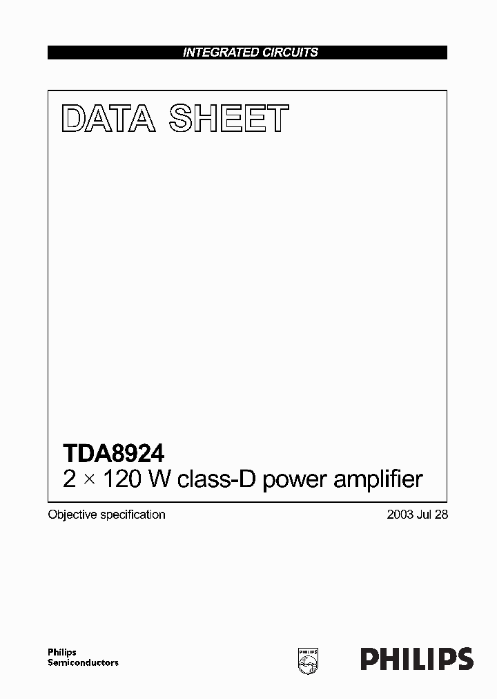 TDA8924TH_1238398.PDF Datasheet